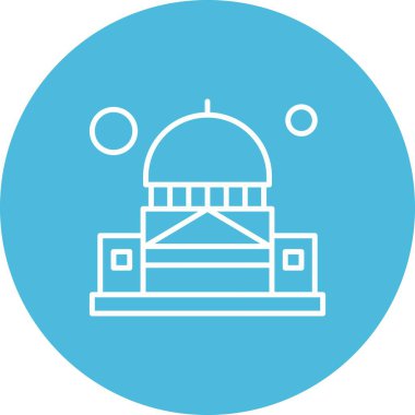 vektör Beyaz Saray ico