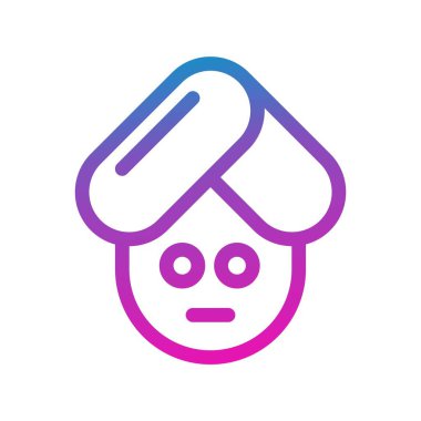 özet vektör illüstrasyon simgesi