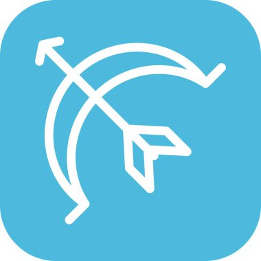 özet vektör illüstrasyon simgesi