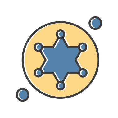  vektör yıldız resimleme