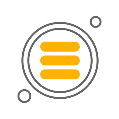 özet vektör illüstrasyon simgesi