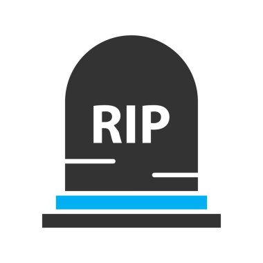 vektör mezar simgesi çizimi