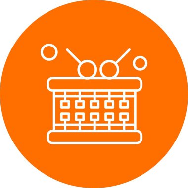 özet vektör illüstrasyon simgesi