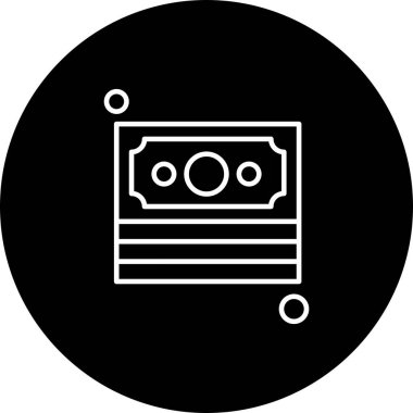 Dolar simgesi vektör illüstrasyonu