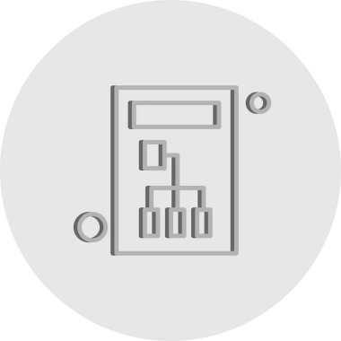 vektör sunucu illüstrasyonu