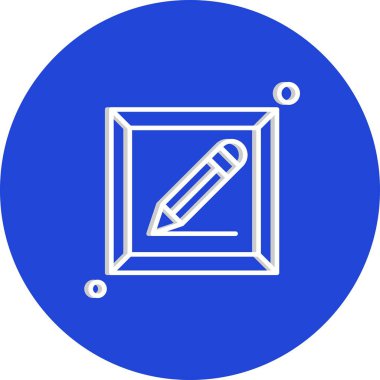 özet vektör illüstrasyon simgesi