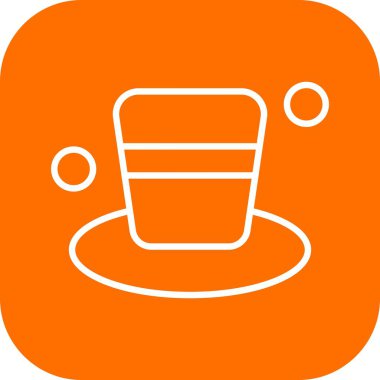 özet vektör illüstrasyon simgesi