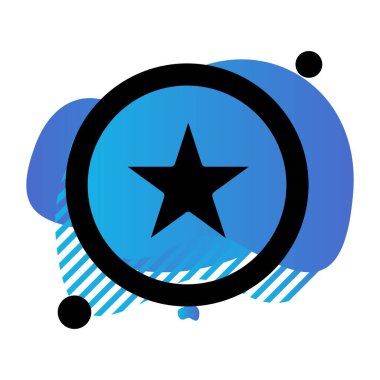  vektör yıldız resimleme