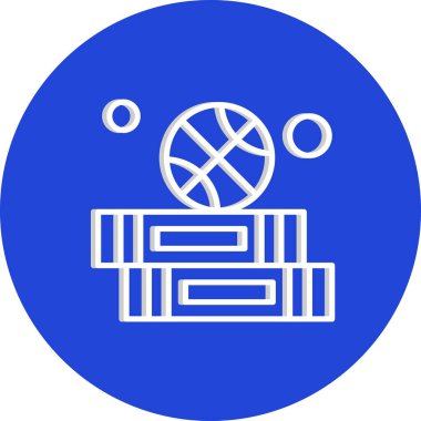 özet vektör illüstrasyon simgesi