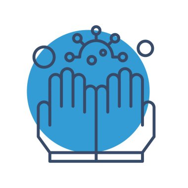 özet vektör illüstrasyon simgesi