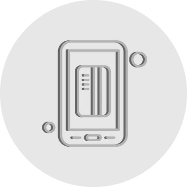 vektör kredi kartı ico