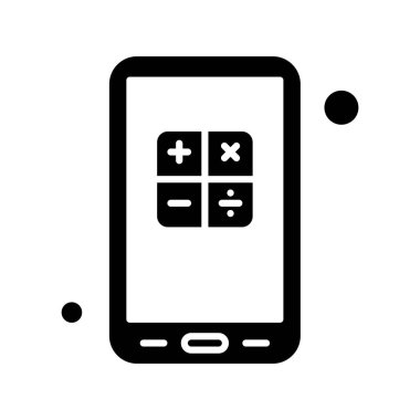 özet vektör illüstrasyon simgesi