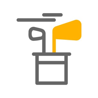 renkli vektör illüstrasyon simgesi