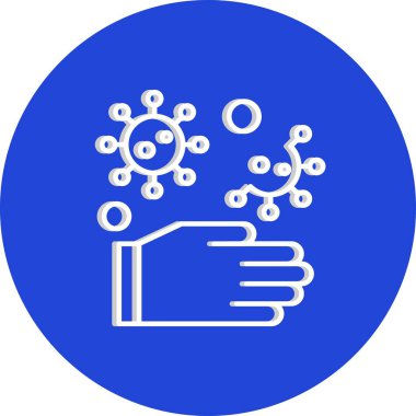 özet vektör illüstrasyon simgesi