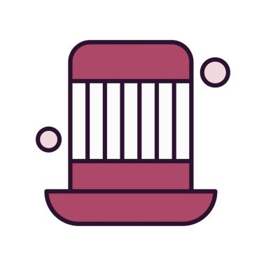 özet vektör illüstrasyon simgesi