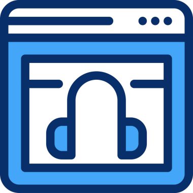 vektör web simgesi çizimi