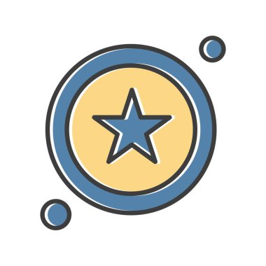  vektör yıldız resimleme