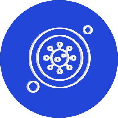 özet vektör illüstrasyon simgesi