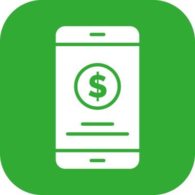 Vektör Mobil simge illüstrasyonu