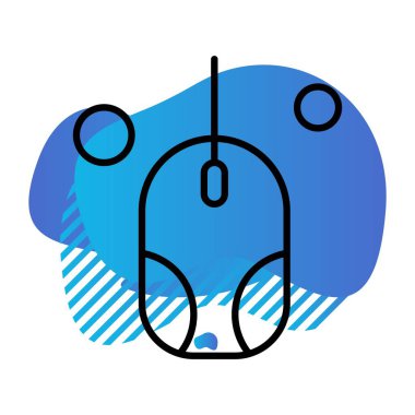 özet vektör illüstrasyon simgesi