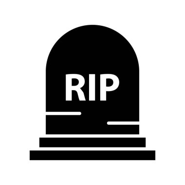 vektör mezar simgesi çizimi