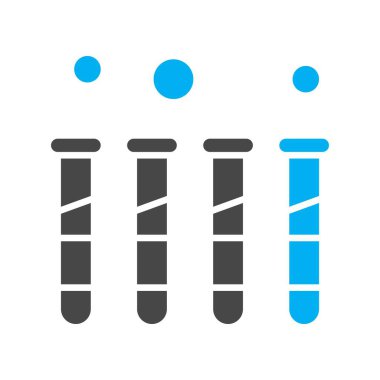 Vektör test tübü Ico