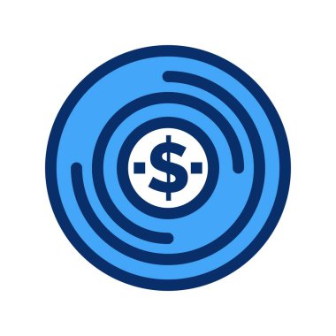 özet vektör illüstrasyon simgesi