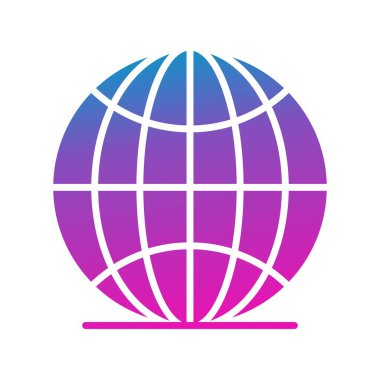 vektör Dünya simgesi illüstrasyonu