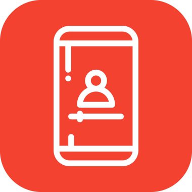 Vektör Mobil simge illüstrasyonu