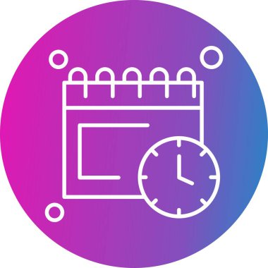 özet vektör illüstrasyon simgesi