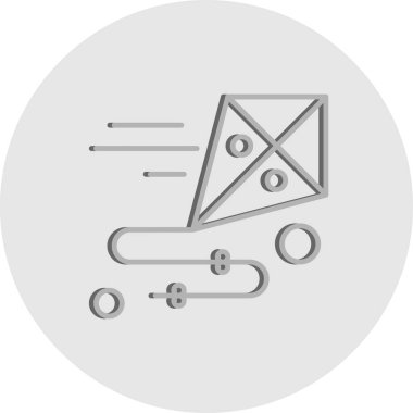 özet vektör illüstrasyon simgesi