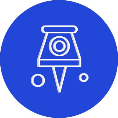 özet vektör illüstrasyon simgesi