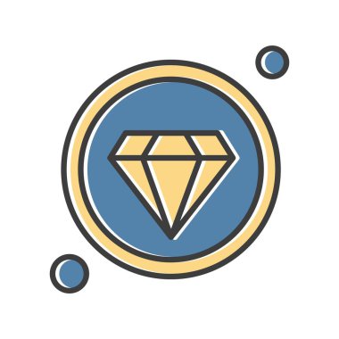 özet vektör illüstrasyon simgesi