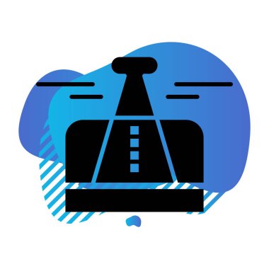 özet vektör illüstrasyon simgesi