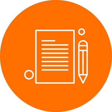 özet vektör illüstrasyon simgesi