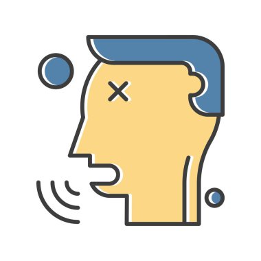 özet vektör illüstrasyon simgesi