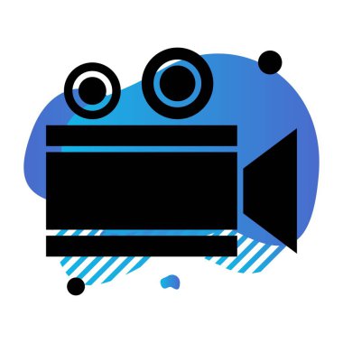 özet vektör illüstrasyon simgesi