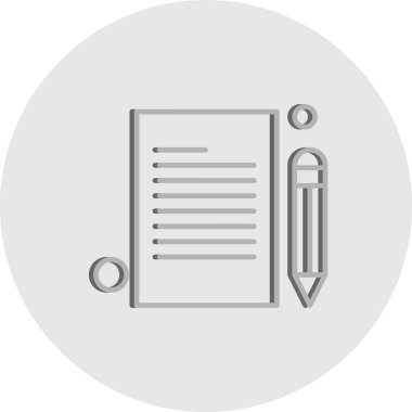 özet vektör illüstrasyon simgesi