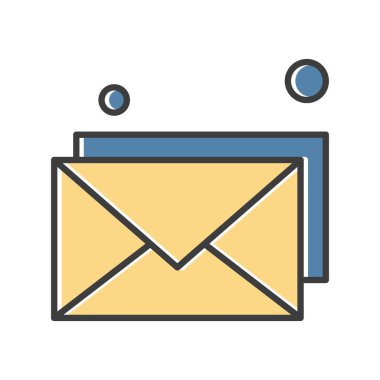 özet vektör illüstrasyon simgesi