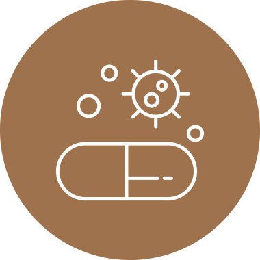 özet vektör illüstrasyon simgesi