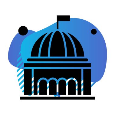 özet vektör illüstrasyon simgesi