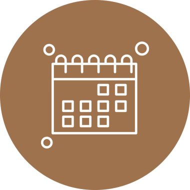 özet vektör illüstrasyon simgesi