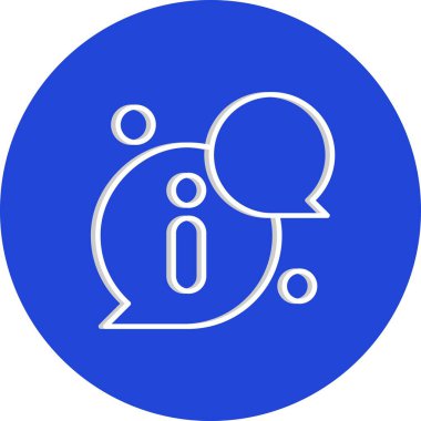 özet vektör illüstrasyon simgesi