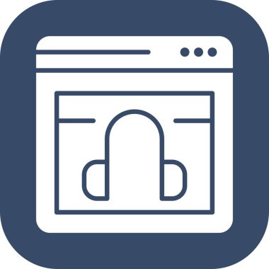 vektör web simgesi çizimi