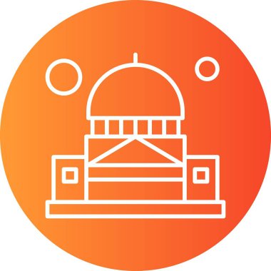 vektör Beyaz Saray ico