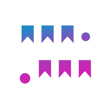 özet vektör illüstrasyon simgesi