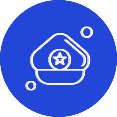 özet vektör illüstrasyon simgesi