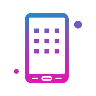 özet vektör illüstrasyon simgesi