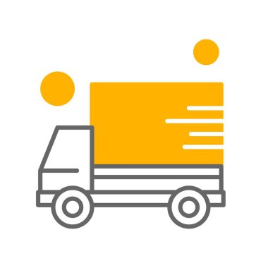 vektör dağıtım aracı simgesi