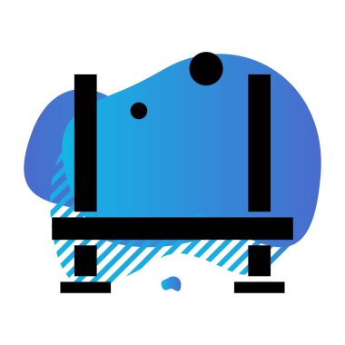 özet vektör illüstrasyon simgesi